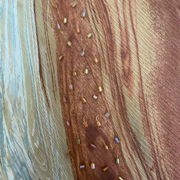 Camilla Kaftan in Caramel Swirl Print and Fringe - Picture 5 of 8